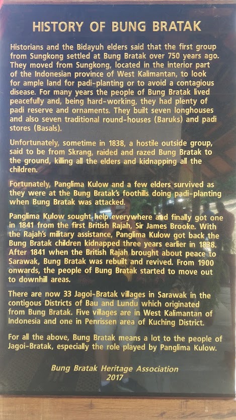 The history of Bung Bratak