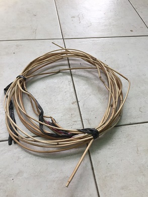 a strong rope made from a vine